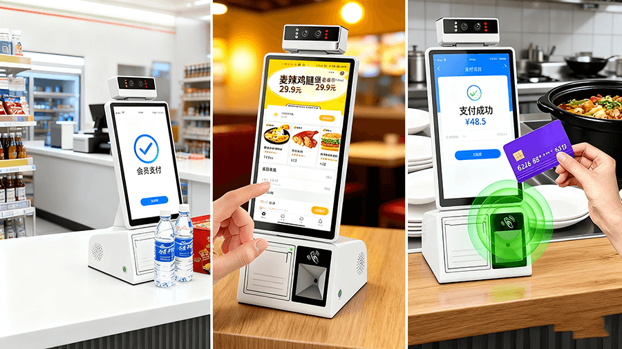 多功能桌面智能終端多行業應用場景展示